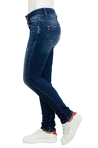 LTB Jeans Damen Molly M Jeans, Winona Wash 53925, 28W / 30L
